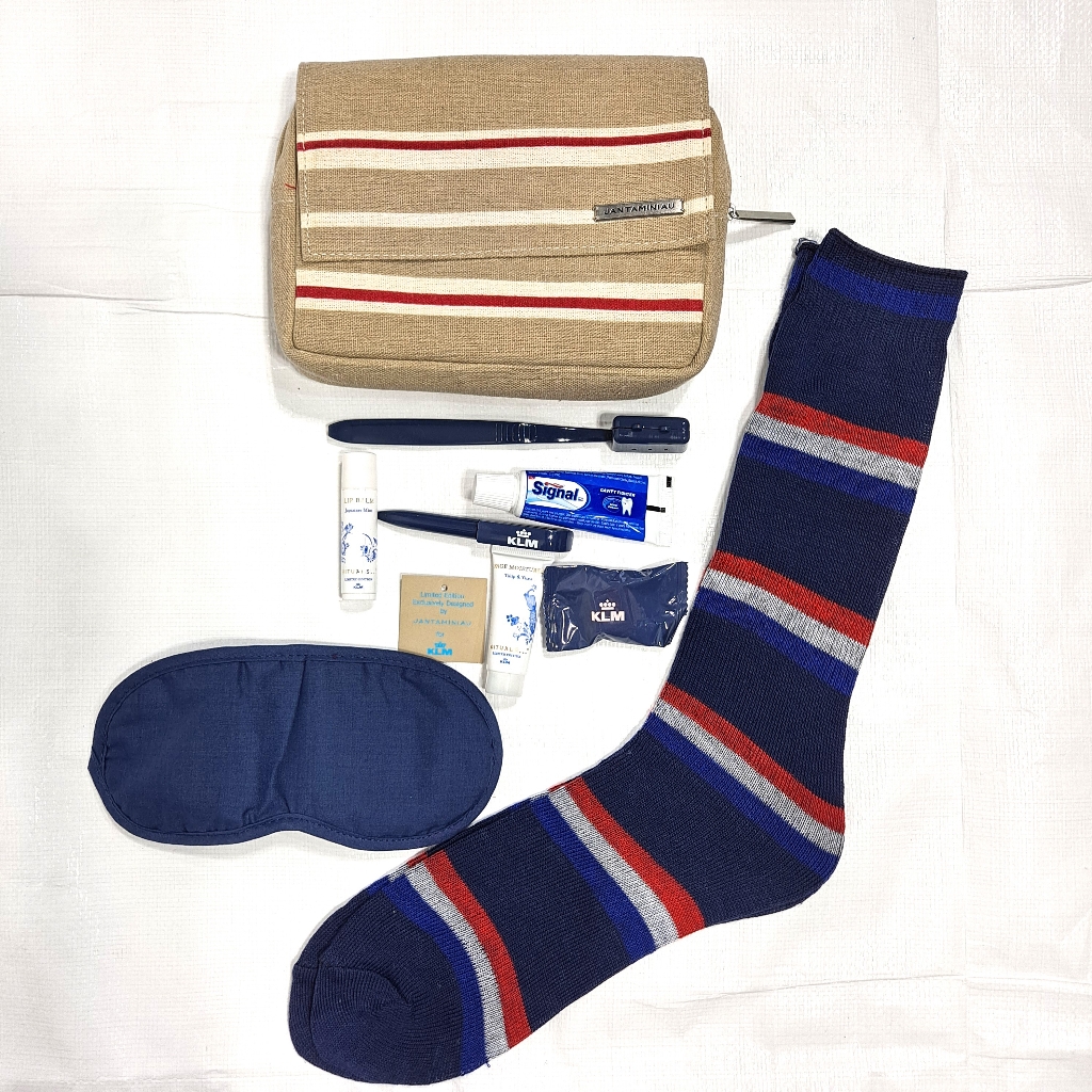 Klm Airlines X Jantaminiau First Class Travel Bag
